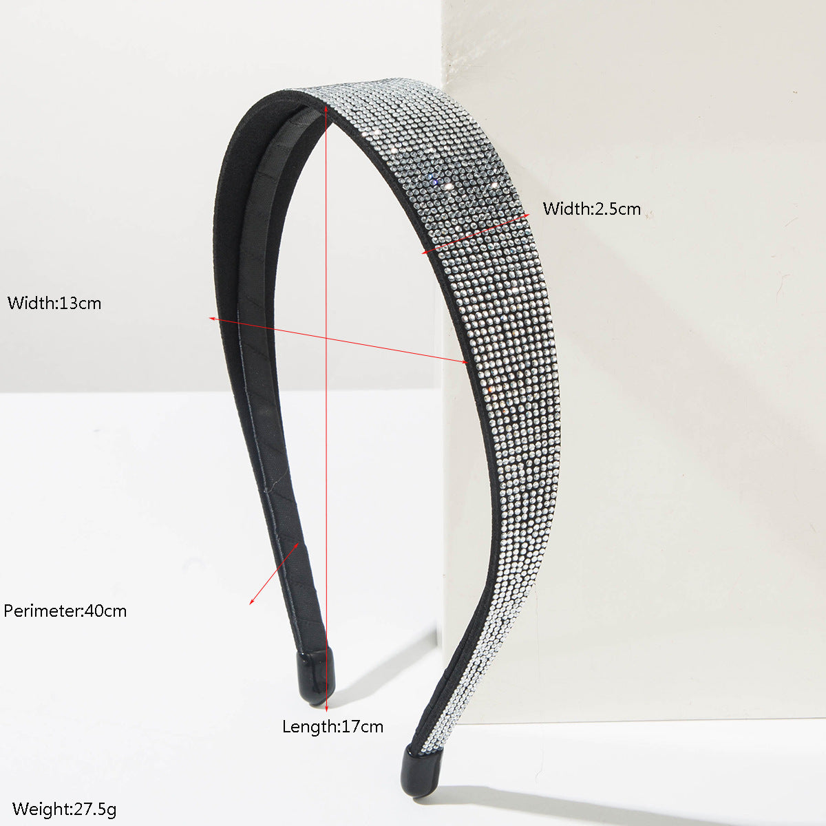 Black Cloth Hair Band Hair Accessory For Comfortable And Stylish Hair Styling