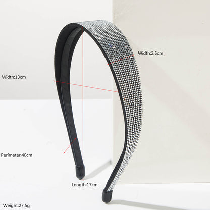 Black Cloth Hair Band Hair Accessory For Comfortable And Stylish Hair Styling