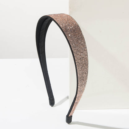 Black Cloth Hair Band Hair Accessory For Comfortable And Stylish Hair Styling