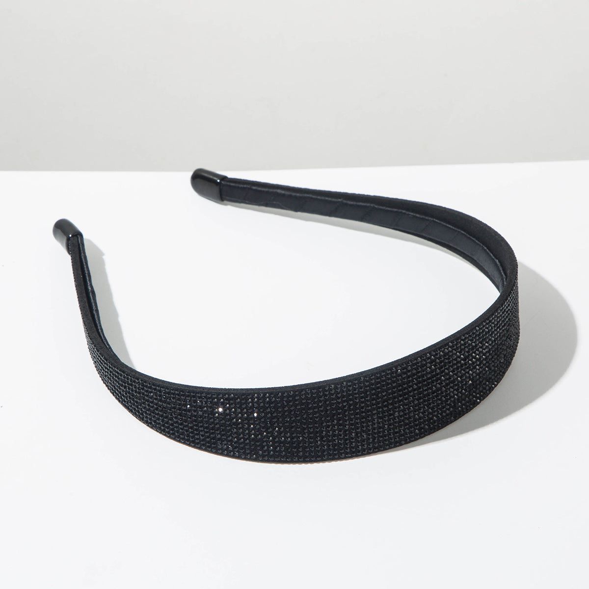Black Cloth Hair Band Hair Accessory For Comfortable And Stylish Hair Styling