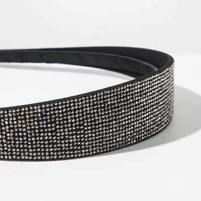Black Cloth Hair Band Hair Accessory For Comfortable And Stylish Hair Styling