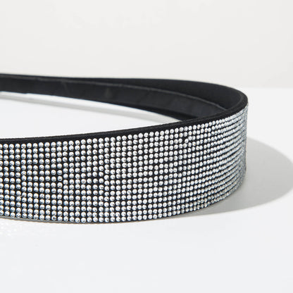 Black Cloth Hair Band Hair Accessory For Comfortable And Stylish Hair Styling