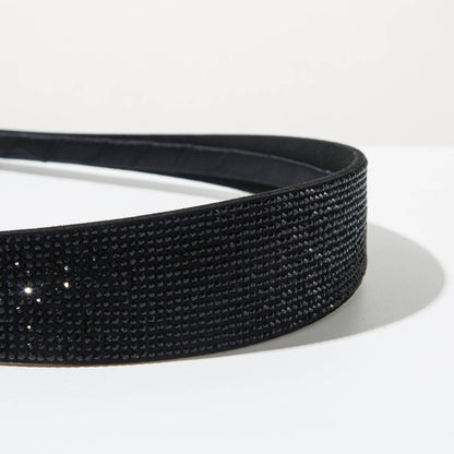Black Cloth Hair Band Hair Accessory For Comfortable And Stylish Hair Styling