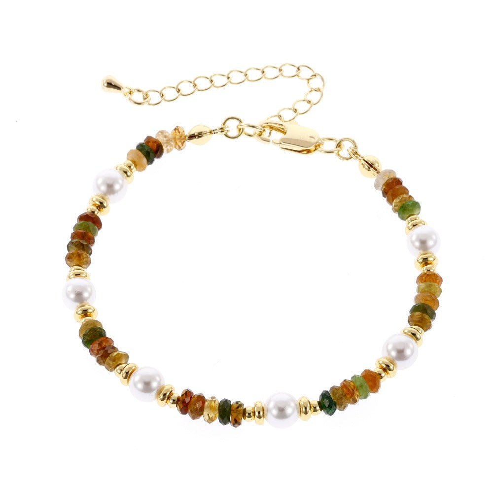 Round Copper Necklace For Elegant Style, Available In 1 Set