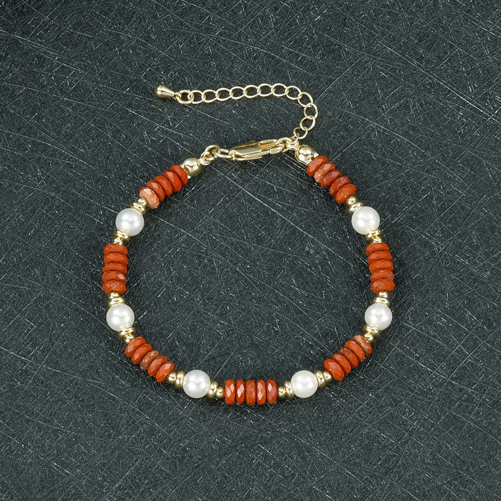 Round Copper Necklace For Elegant Style, Available In 1 Set