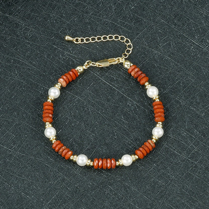 Round Copper Necklace For Elegant Style, Available In 1 Set