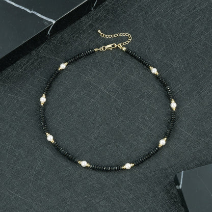 Round Copper Necklace For Elegant Style, Available In 1 Set