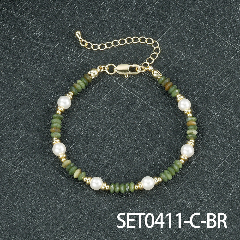 Round Copper Necklace For Elegant Style, Available In 1 Set