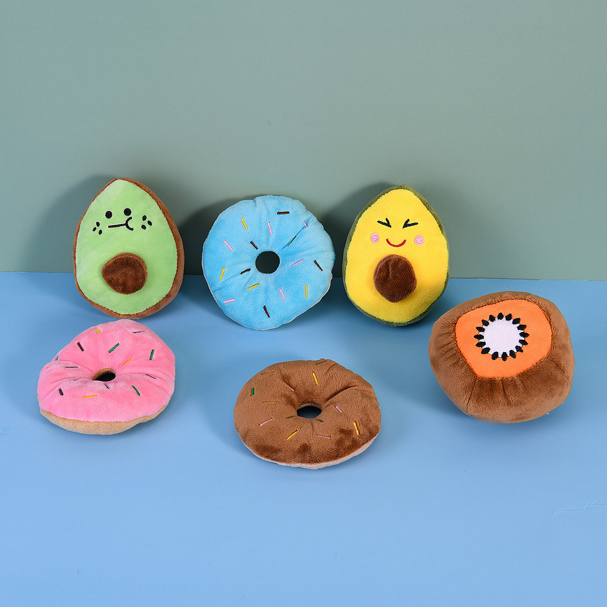 Plush Donuts Dog Toy For Pets, Soft And Durable Chew Toy For Dogs