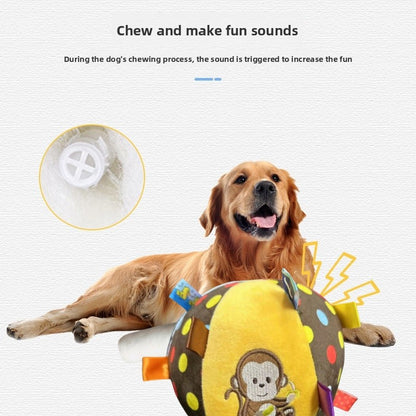 Plush Pet Toy For Dogs, Soft And Durable Chew Toy For Interactive Play And Comfort