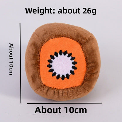 Plush Donuts Dog Toy For Pets, Soft And Durable Chew Toy For Dogs