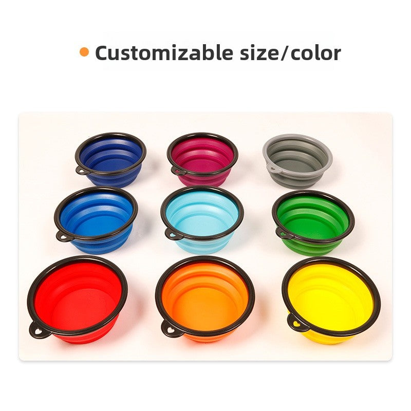 Silica Gel Pet Tableware For Dogs, Durable And Safe Feeding Bowl
