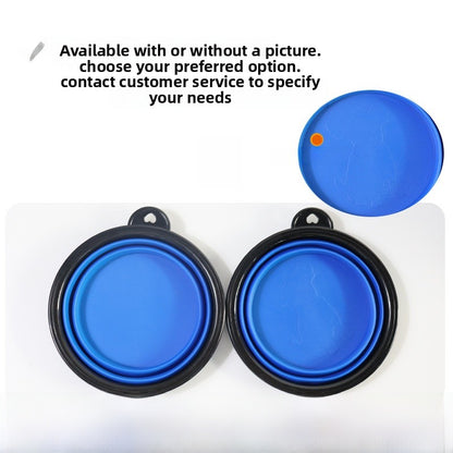 Silica Gel Pet Tableware For Dogs, Durable And Safe Feeding Bowl