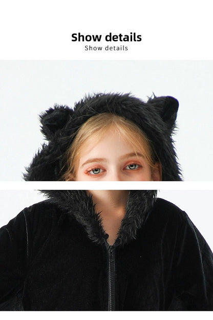 Halloween Bat Costume For Kids In Polyester Fabric, Perfect For Performances And Dance