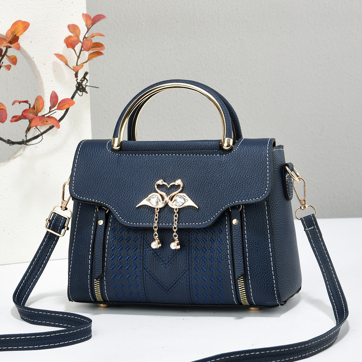 Square PU Leather Shoulder Bag For Women, Stylish And Durable Design