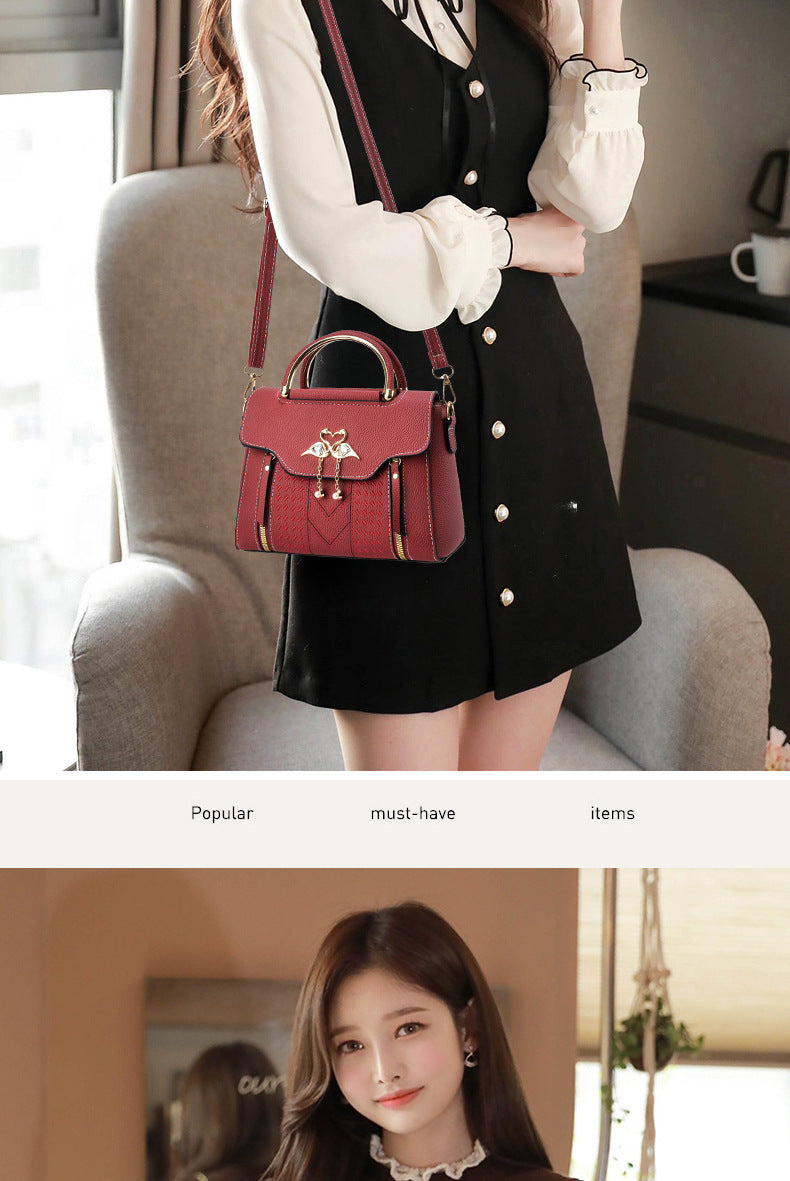 Square PU Leather Shoulder Bag For Women, Stylish And Durable Design