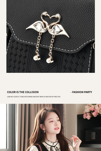 Square PU Leather Shoulder Bag For Women, Stylish And Durable Design