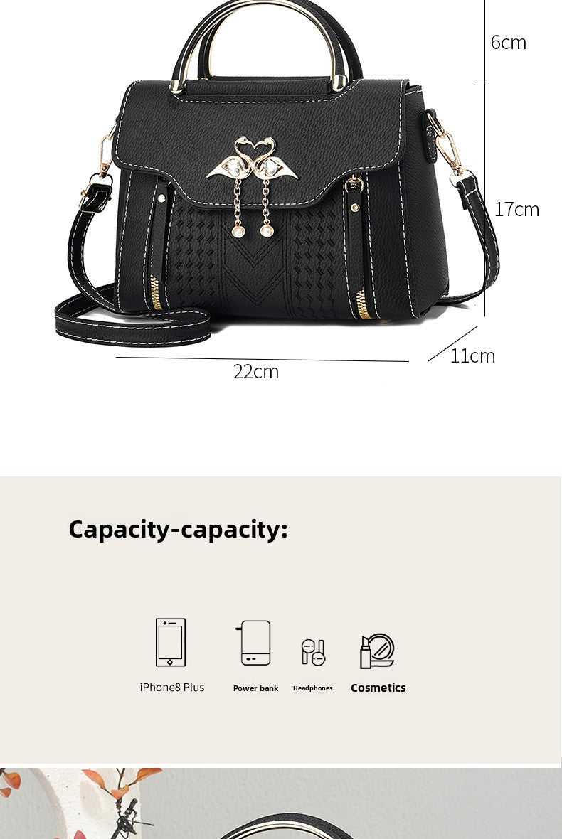 Square PU Leather Shoulder Bag For Women, Stylish And Durable Design