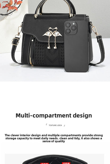 Square PU Leather Shoulder Bag For Women, Stylish And Durable Design