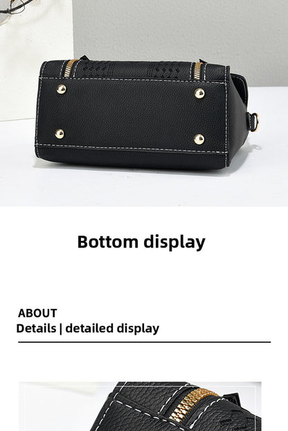 Square PU Leather Shoulder Bag For Women, Stylish And Durable Design