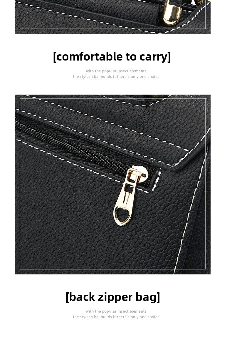 Square PU Leather Shoulder Bag For Women, Stylish And Durable Design
