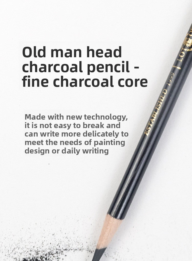 1 Set Of Wooden Drawing Pencils For Sketching And Art