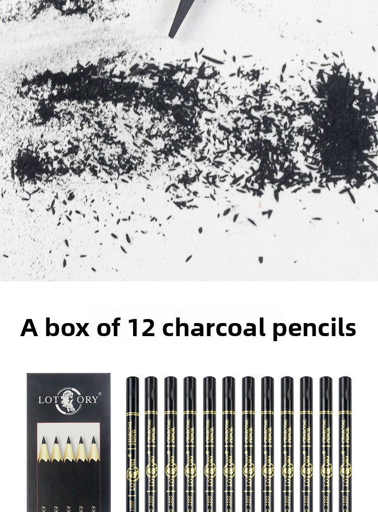 1 Set Of Wooden Drawing Pencils For Sketching And Art
