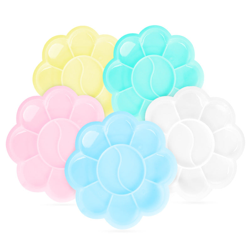 Plastic Mixing Palette For Color Blending And Painting, Durable And Lightweight Tool For Artists