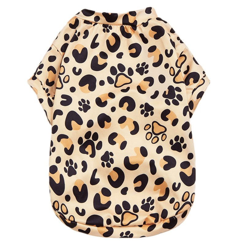 Maple Leaf Pet Clothing For Dogs Made Of Durable Polyester Material