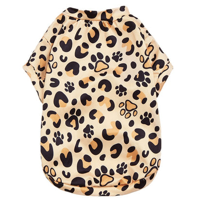 Maple Leaf Pet Clothing For Dogs Made Of Durable Polyester Material
