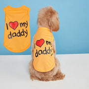 Orange I Love Dad
