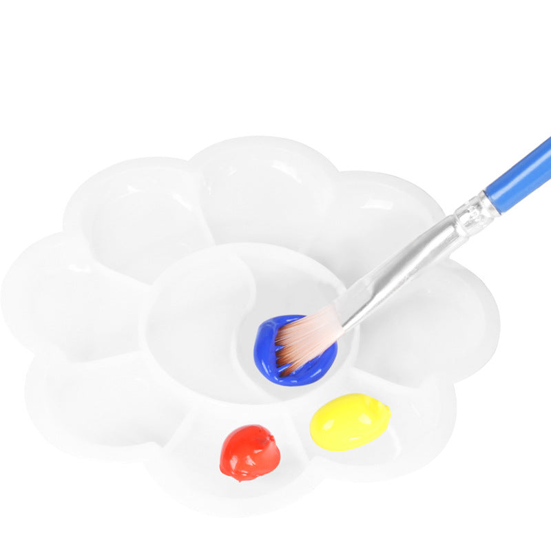 Plastic Mixing Palette For Color Blending And Painting, Durable And Lightweight Tool For Artists