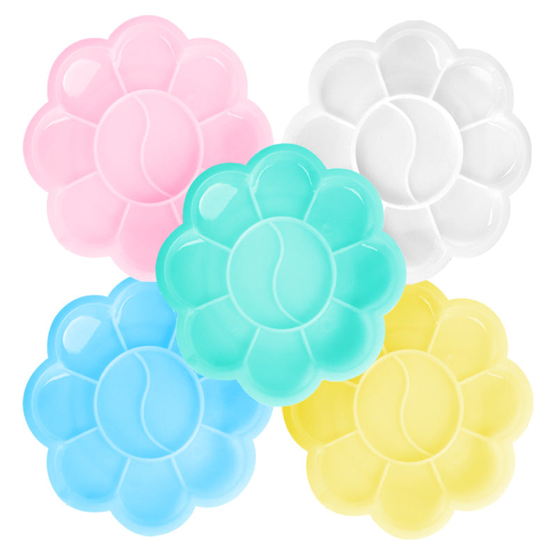 Plastic Mixing Palette For Color Blending And Painting, Durable And Lightweight Tool For Artists