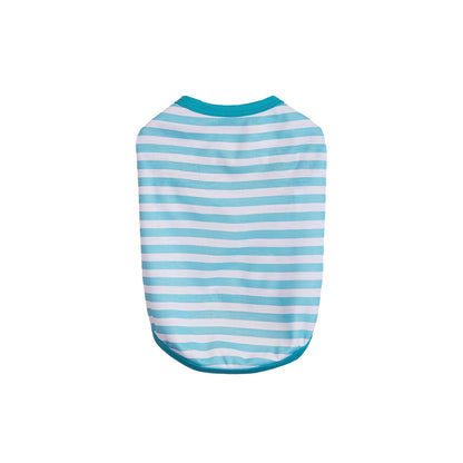 Stripe Pet Clothing For Dogs Made Of Durable Polyester Material