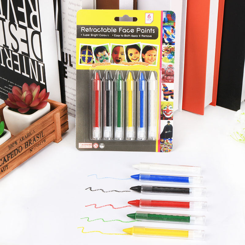 Graffiti Crayon In Plastic Material, 1 Piece For Creative Drawing And Coloring