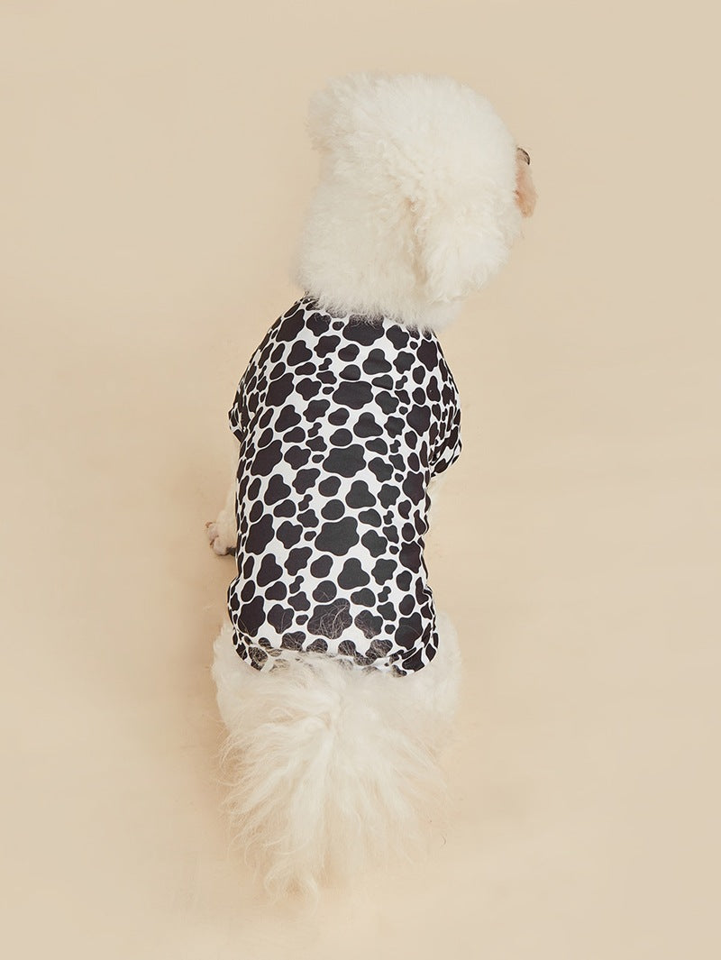 Maple Leaf Pet Clothing For Dogs Made Of Durable Polyester Material