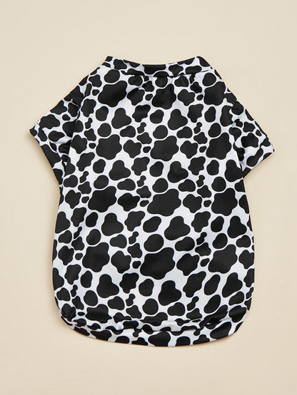 Maple Leaf Pet Clothing For Dogs Made Of Durable Polyester Material