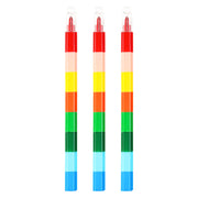 8-color Patchwork Crayon [Single Piece]