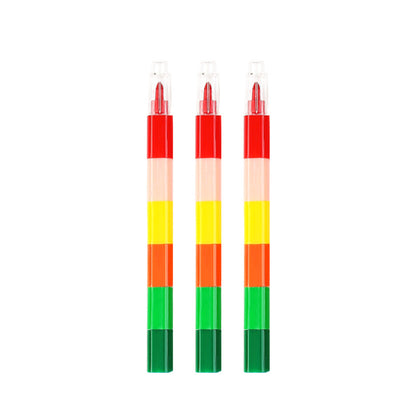 Graffiti Crayon In Plastic Material, 1 Piece For Creative Drawing And Coloring
