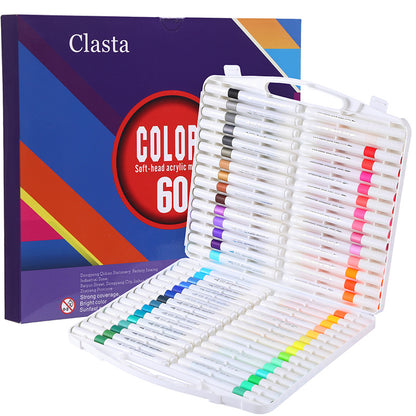 12 Pieces Plastic Marker Pens Set For Drawing And Writing