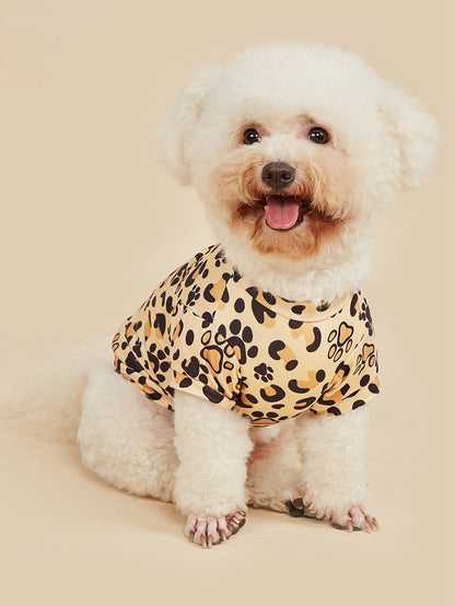 Maple Leaf Pet Clothing For Dogs Made Of Durable Polyester Material