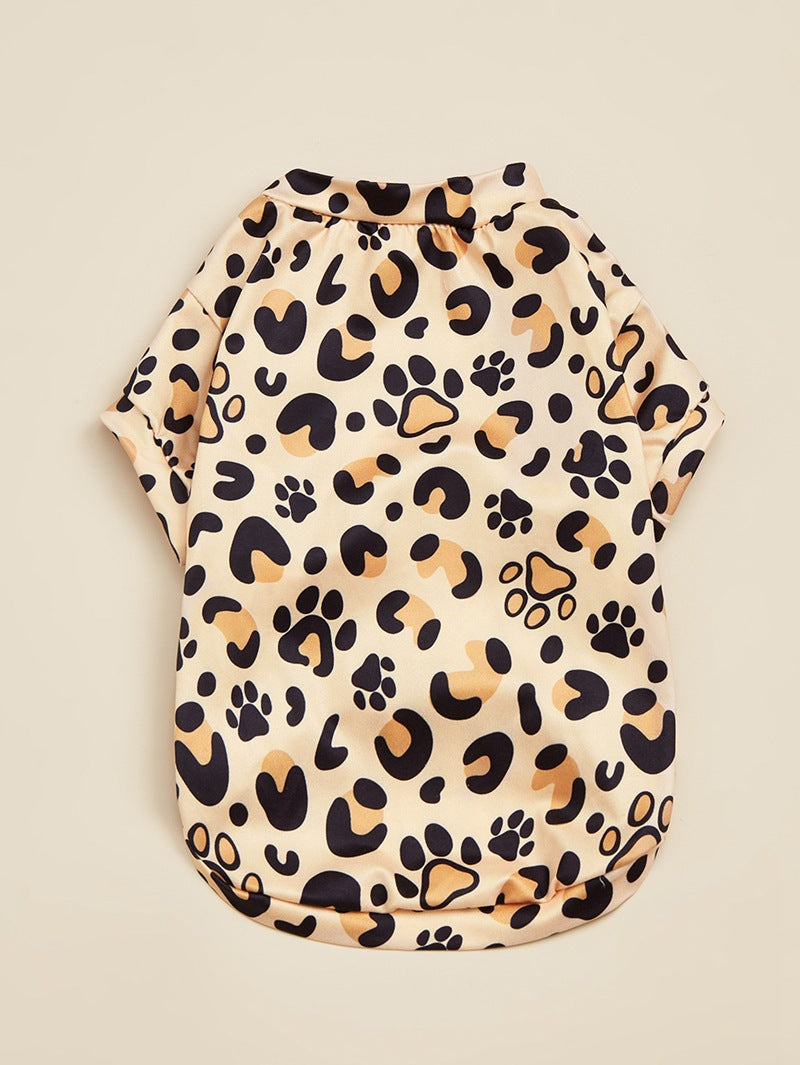 Maple Leaf Pet Clothing For Dogs Made Of Durable Polyester Material