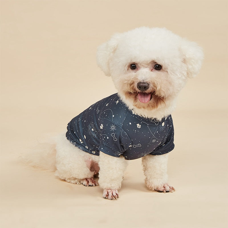 Maple Leaf Pet Clothing For Dogs Made Of Durable Polyester Material