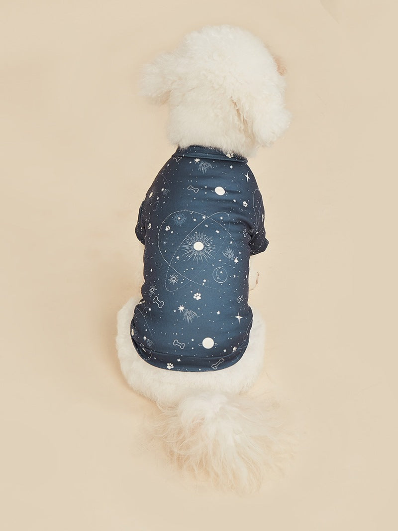Maple Leaf Pet Clothing For Dogs Made Of Durable Polyester Material