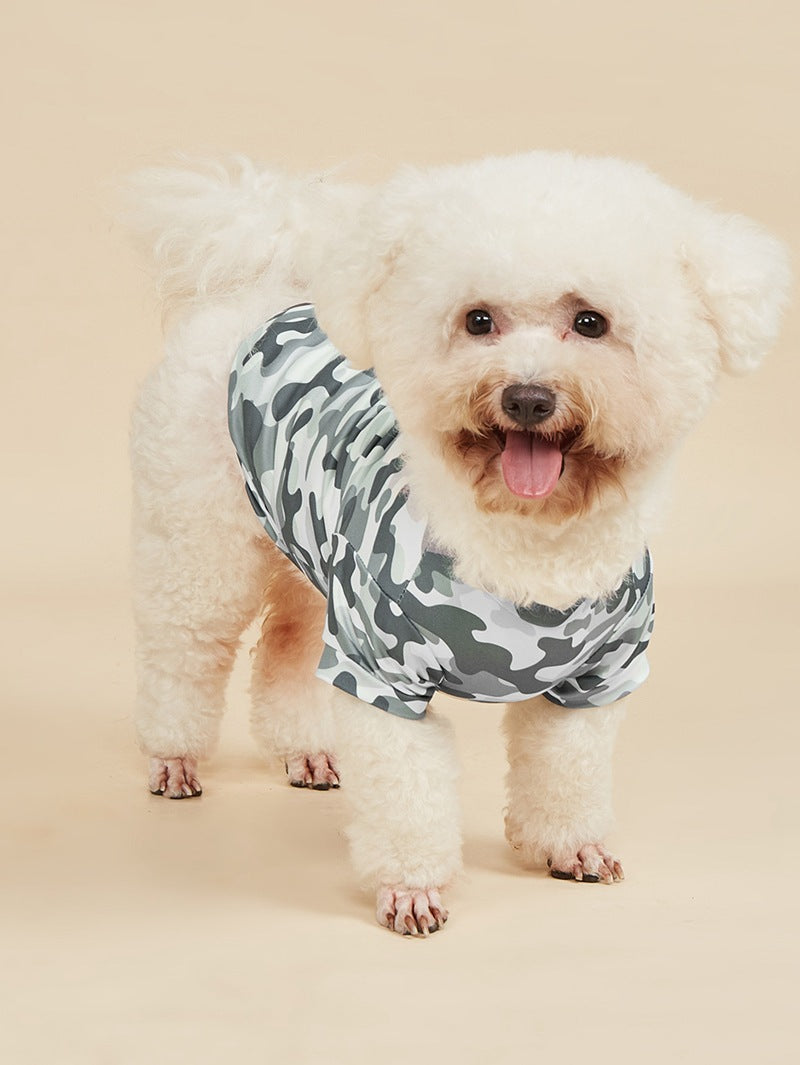 Maple Leaf Pet Clothing For Dogs Made Of Durable Polyester Material