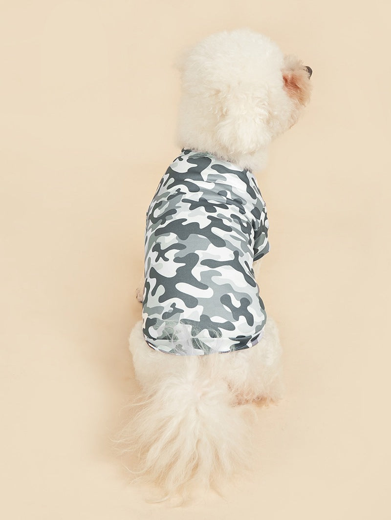 Maple Leaf Pet Clothing For Dogs Made Of Durable Polyester Material