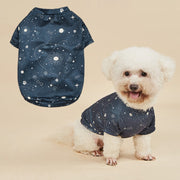 Navy Blue Starry Sky