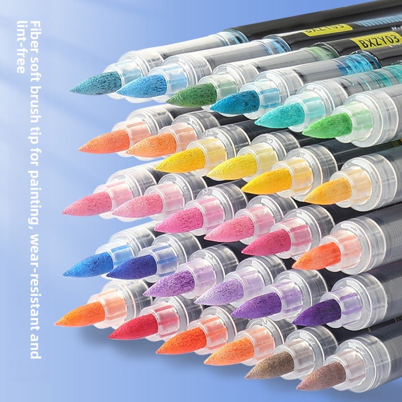 Plastic Watercolor Pen For Artistic Painting And Creative Drawing