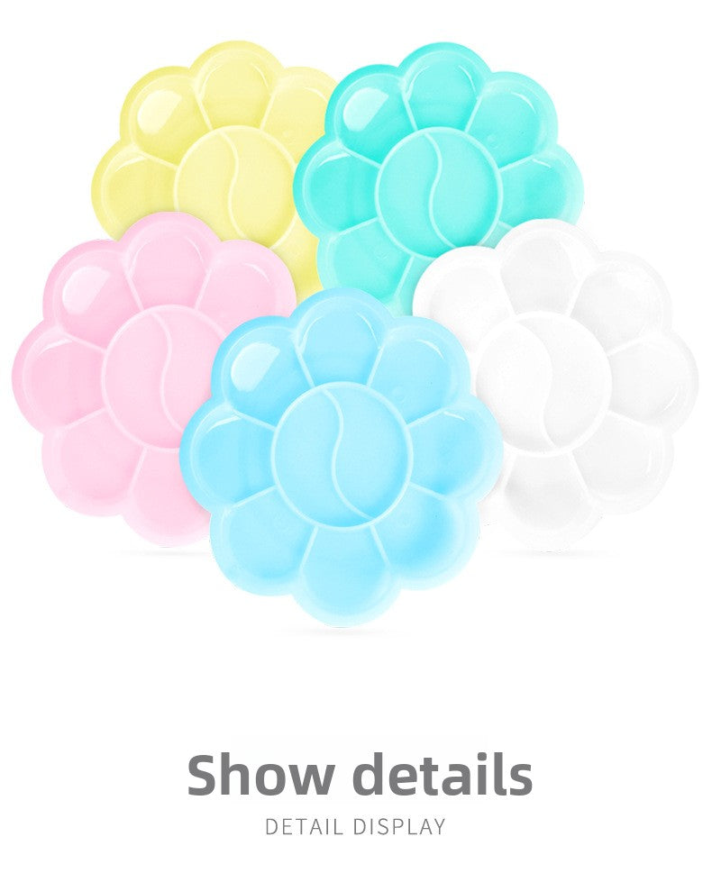 Plastic Mixing Palette For Color Blending And Painting, Durable And Lightweight Tool For Artists