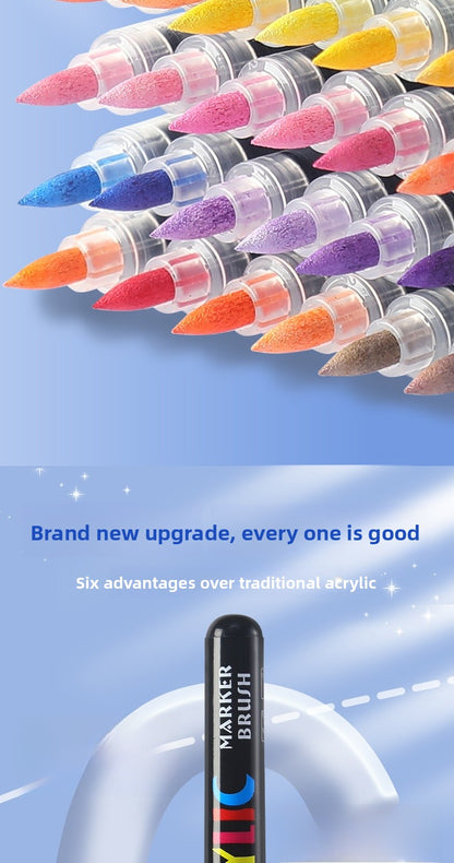 Plastic Watercolor Pen For Artistic Painting And Creative Drawing